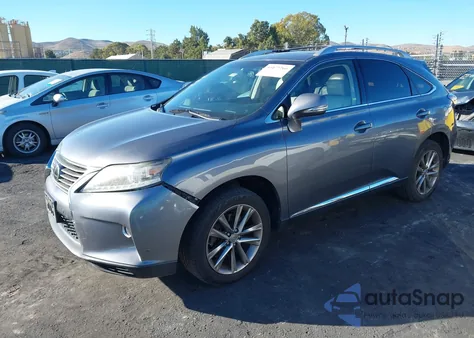 2013 Lexus Rx 350 из США, поврежденный, VIN JTJZK1BA1D2007866